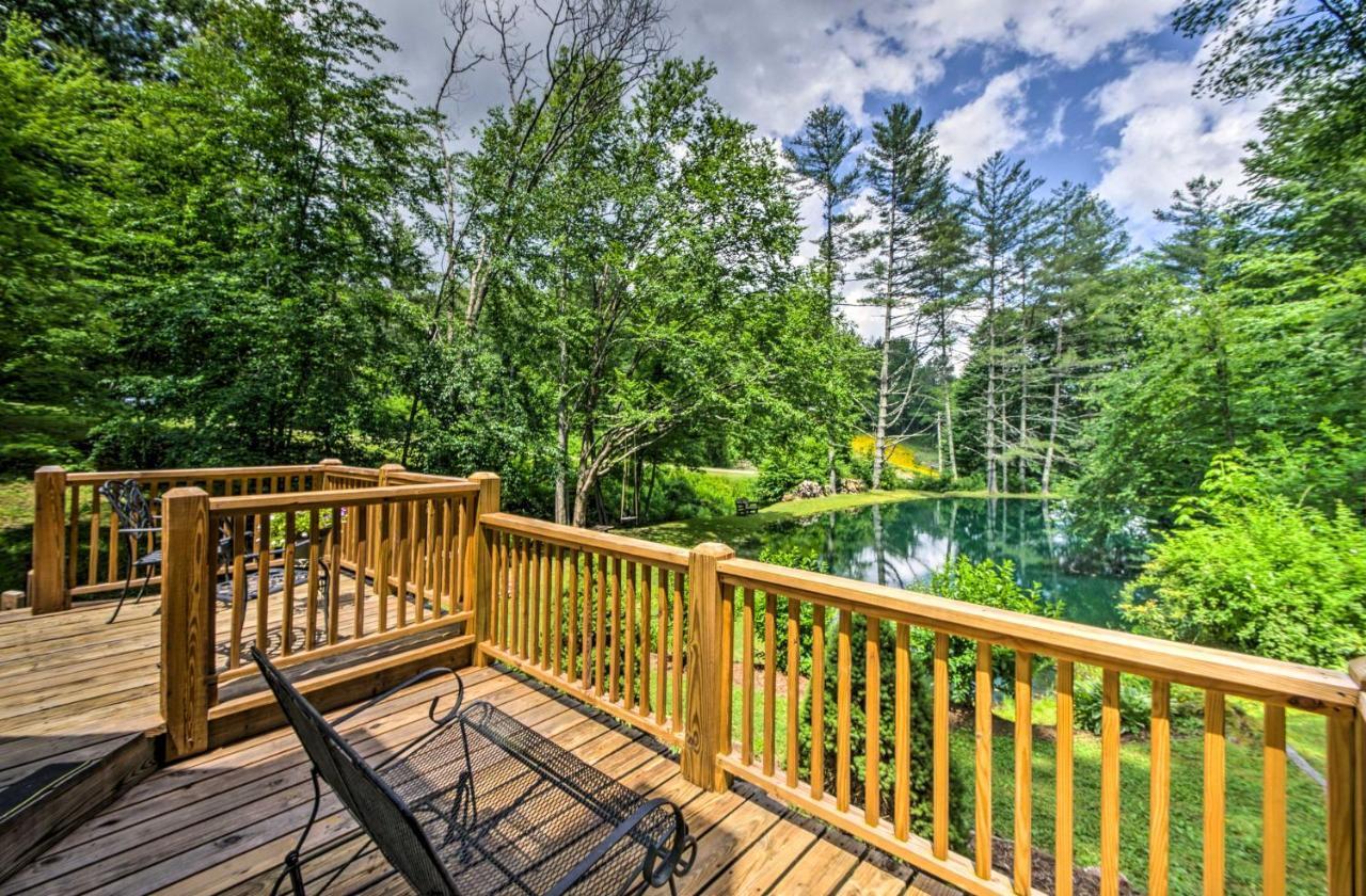 Serene Todd Getaway With Private Pond And Creek Views! Zewnętrze zdjęcie